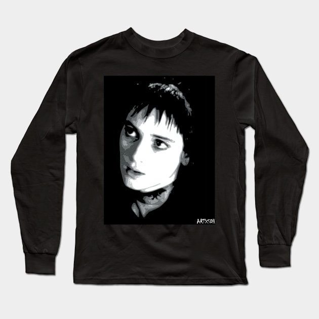 Lydia Deetz Long Sleeve T-Shirt by ARTxSDH